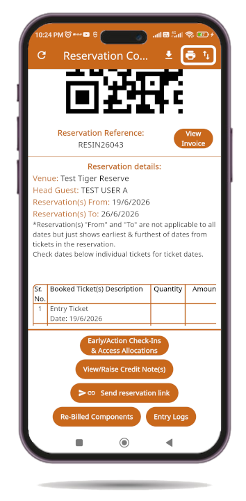 Reservation Viewer