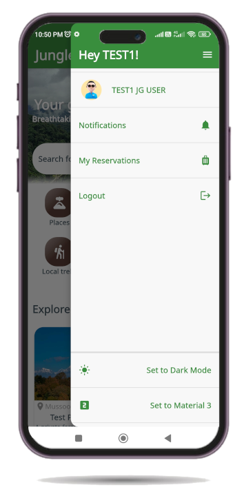 Account Sections